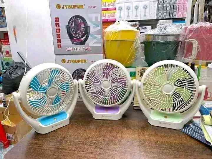 JY Super 2523 Rechargeable Table Fan&nbsp